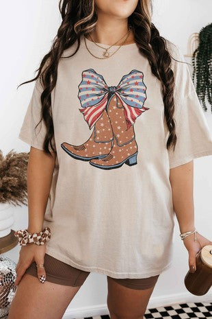 American Cowgirl T shirt over sized