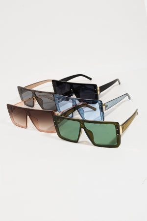 Square shield Sunglasses
