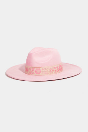 Pink Fedora Hat